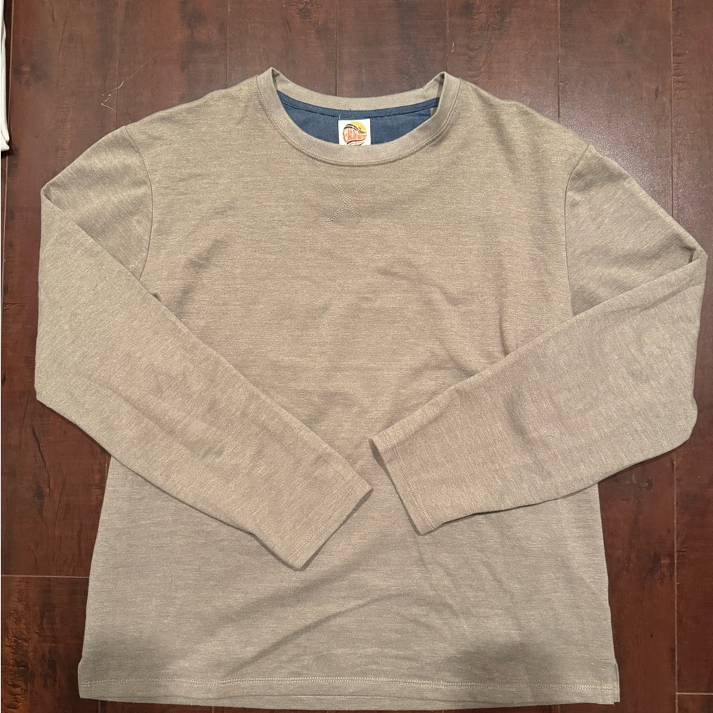 Men's C&C California Beige Long Sleeve Shirt